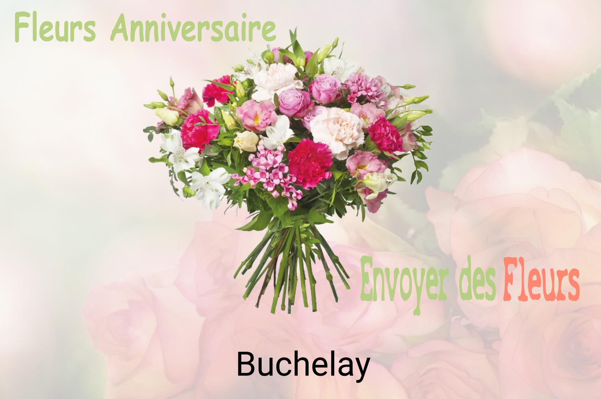 Bouquet de fleurs d’anniversaire livré à Buchelay