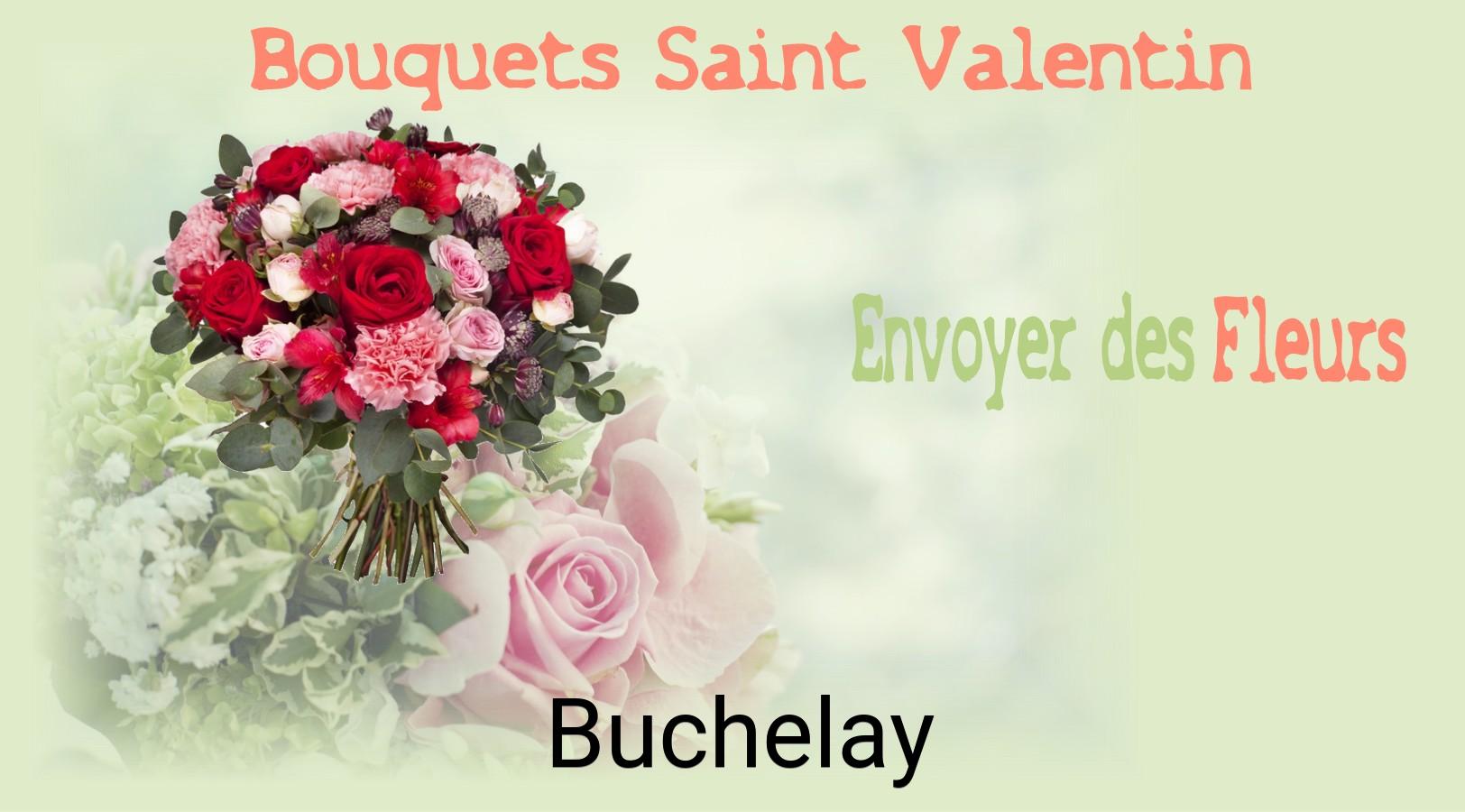Roses de Saint-Valentin livrées à Buchelay